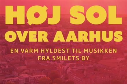 Høj sol over Aarhus